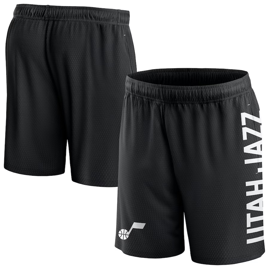 2024 Men NBA Utah Jazz black shorts